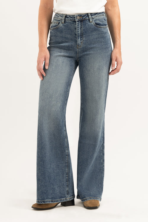 Ana Flared | Sophisticated Blue