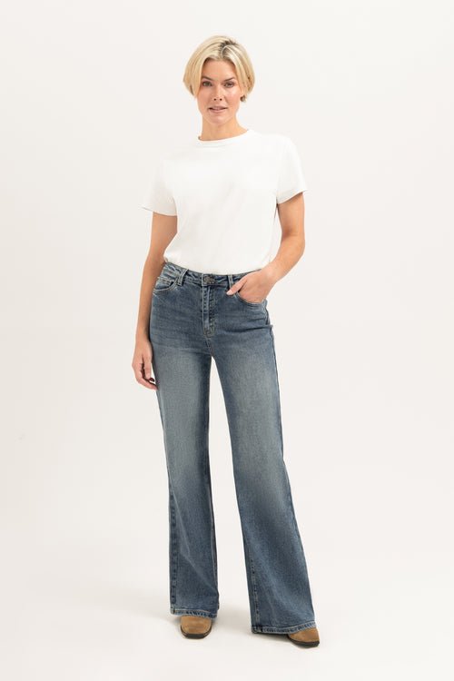 Ana Flared | Sophisticated Blue