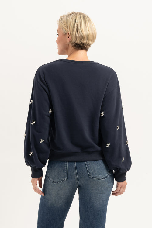 Anais Sweater | Navy Blue