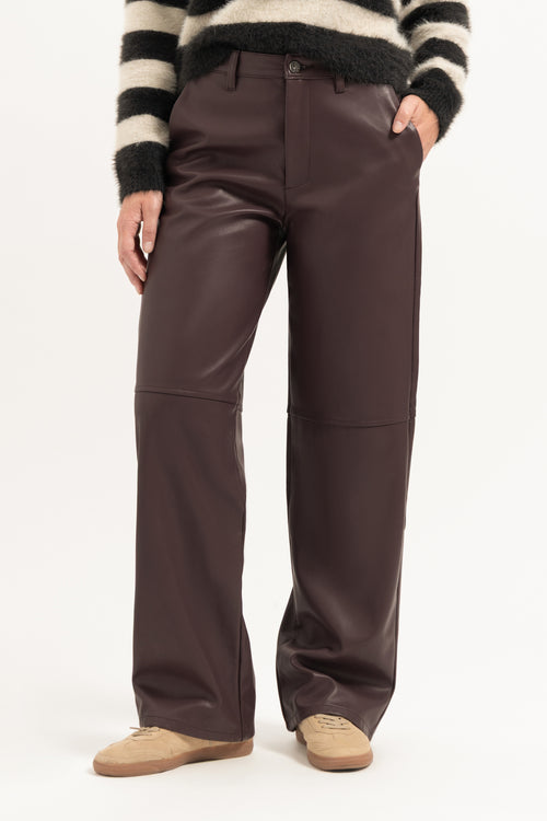 Amalia Trouser | Burgundy