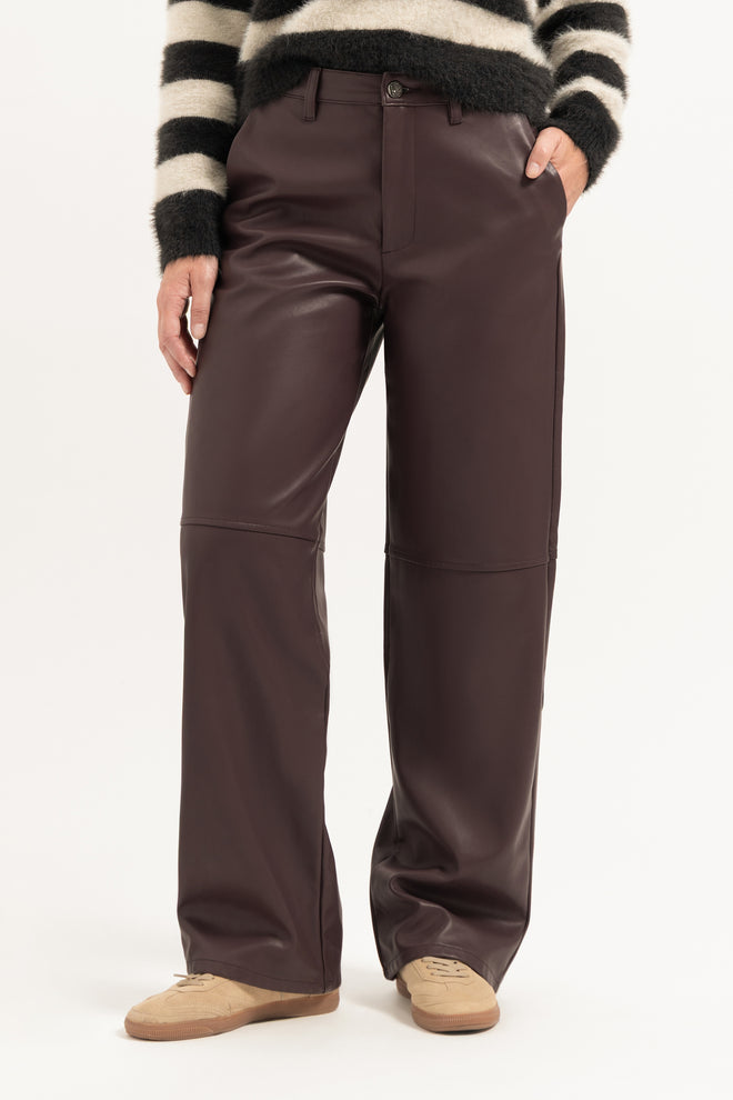 Amalia Trouser | Burgundy