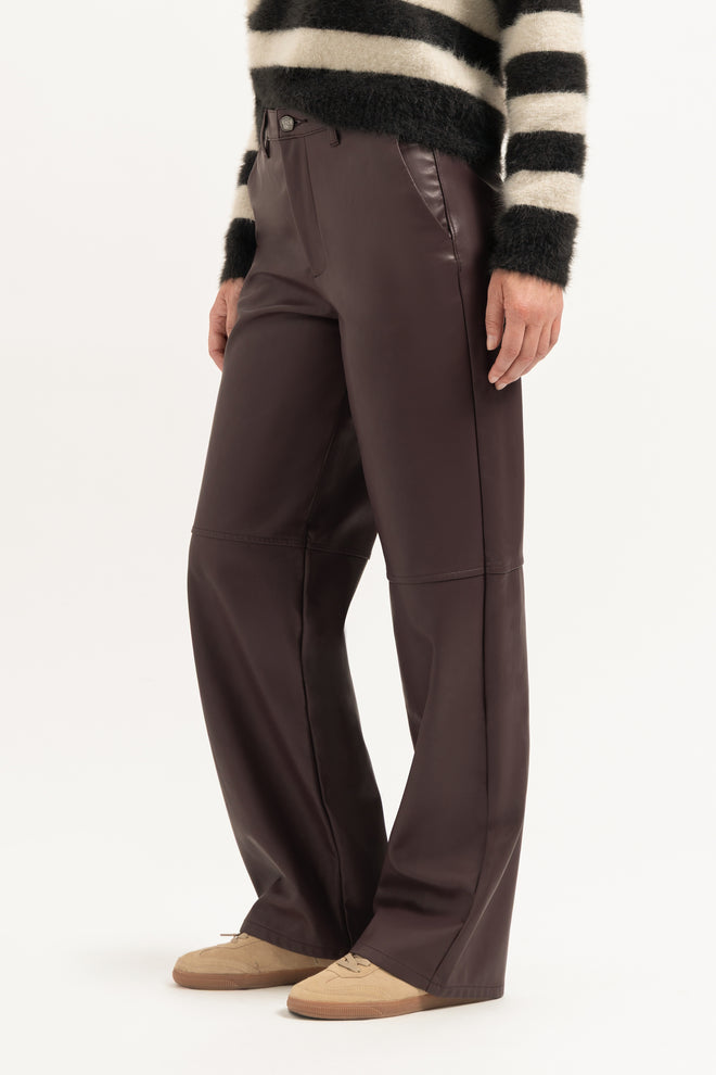Amalia Trouser | Burgundy