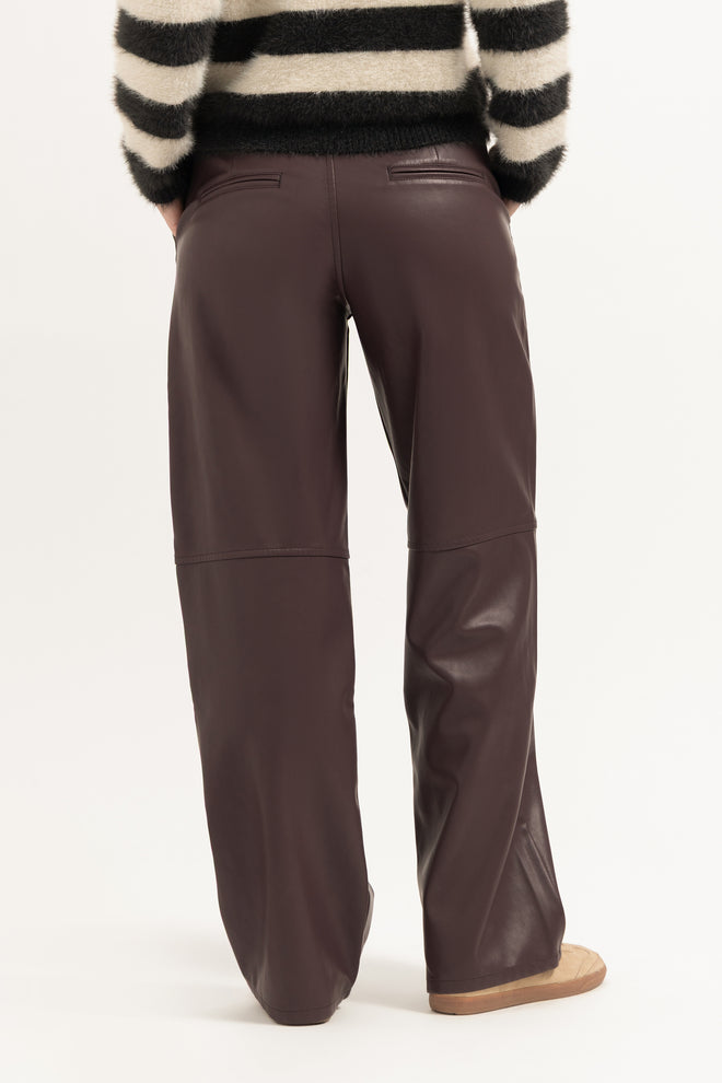 Amalia Trouser | Burgundy