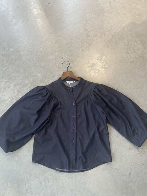 Bibi Blouse | Navy Blue