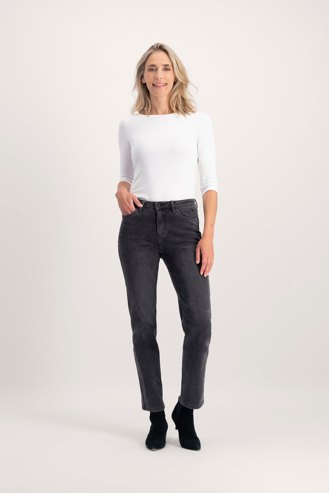 Bond Straight | Washed Black