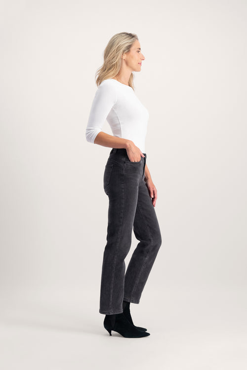 Bond Straight | Washed Black