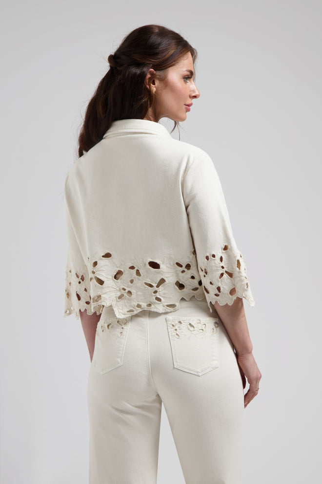 Ruby blouse | Soft white