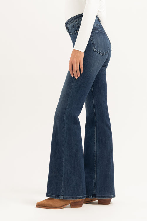 Chloé Flared | Dark Blue