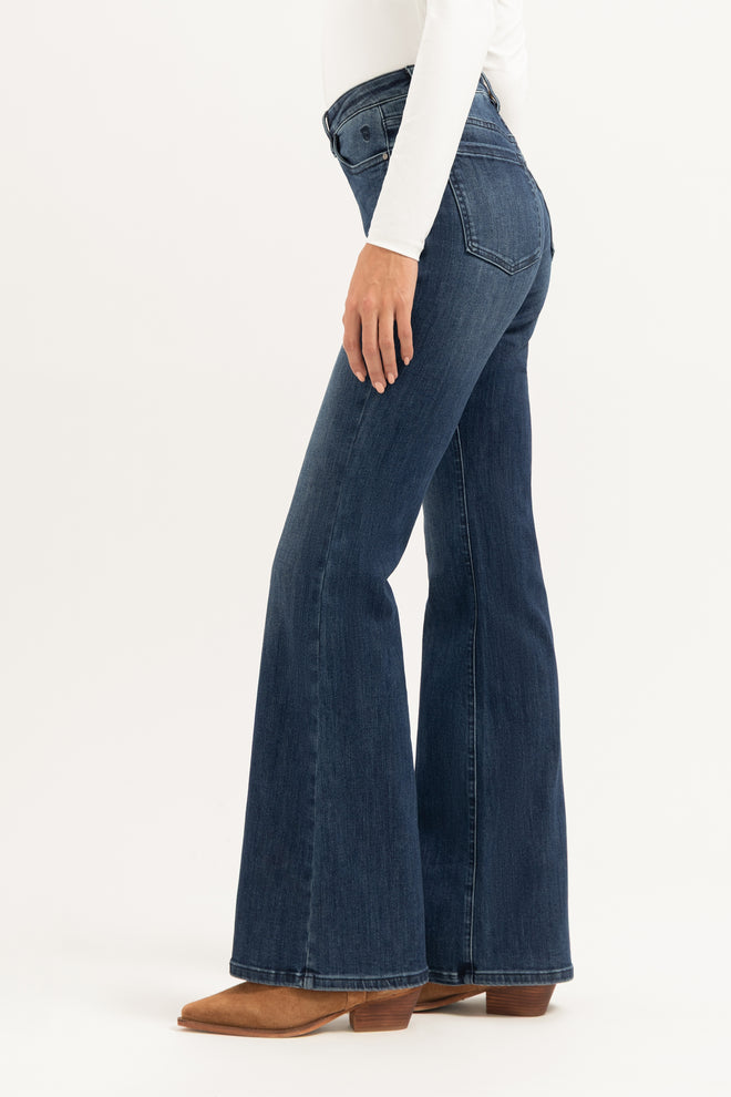 Chloé Flared | Dark Blue