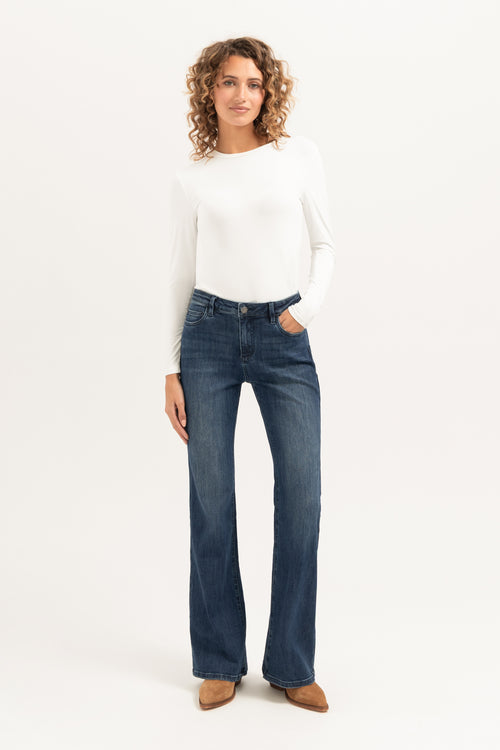Chloé Flared | Dark Blue