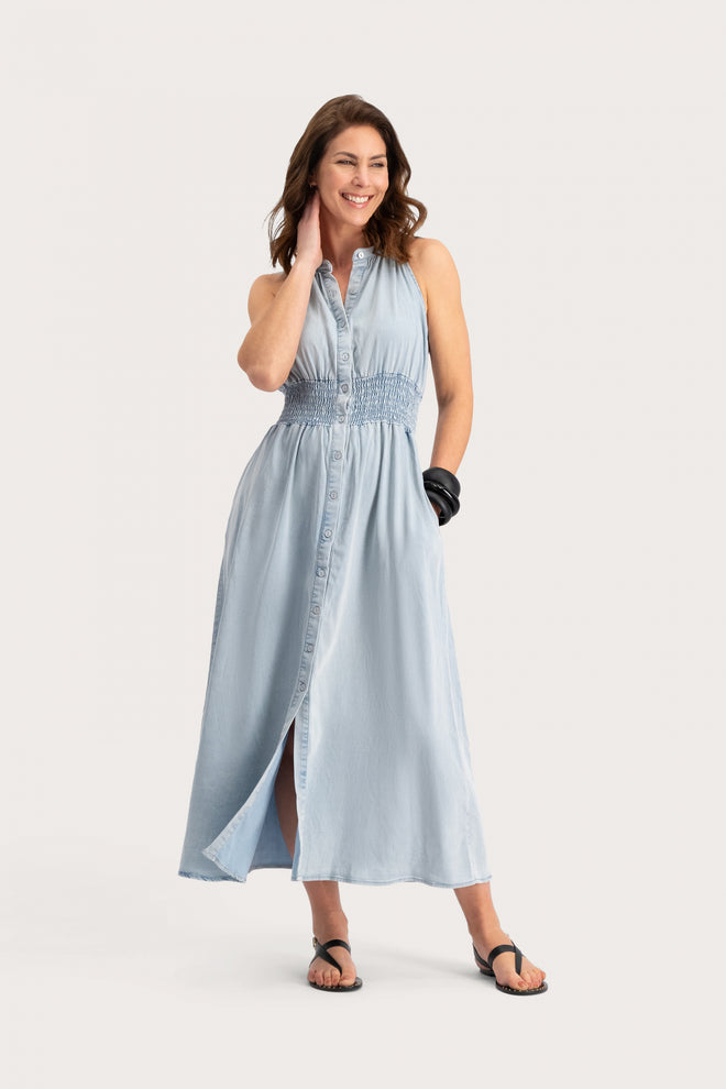 Coco Dress | Clear Blue