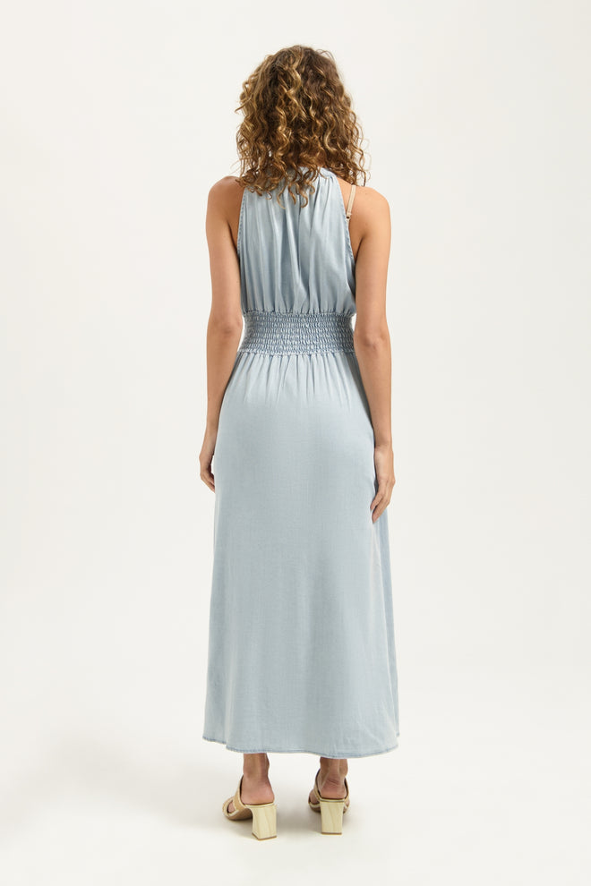 Coco Dress | Clear Blue