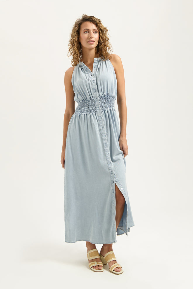 Coco Dress | Clear Blue