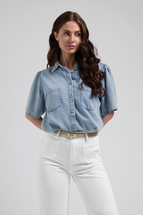 Dané Blouse | Blue