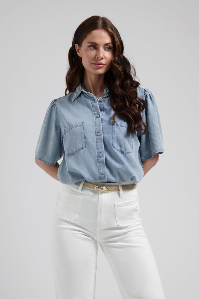 Dané Blouse | Blue