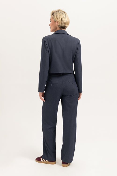 Esmee Jacket | Blue Melee