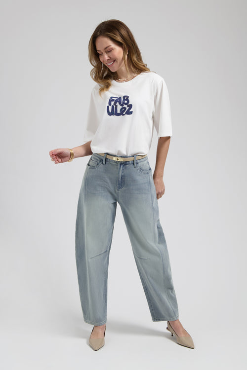 Simmy Barrel | Ash grey