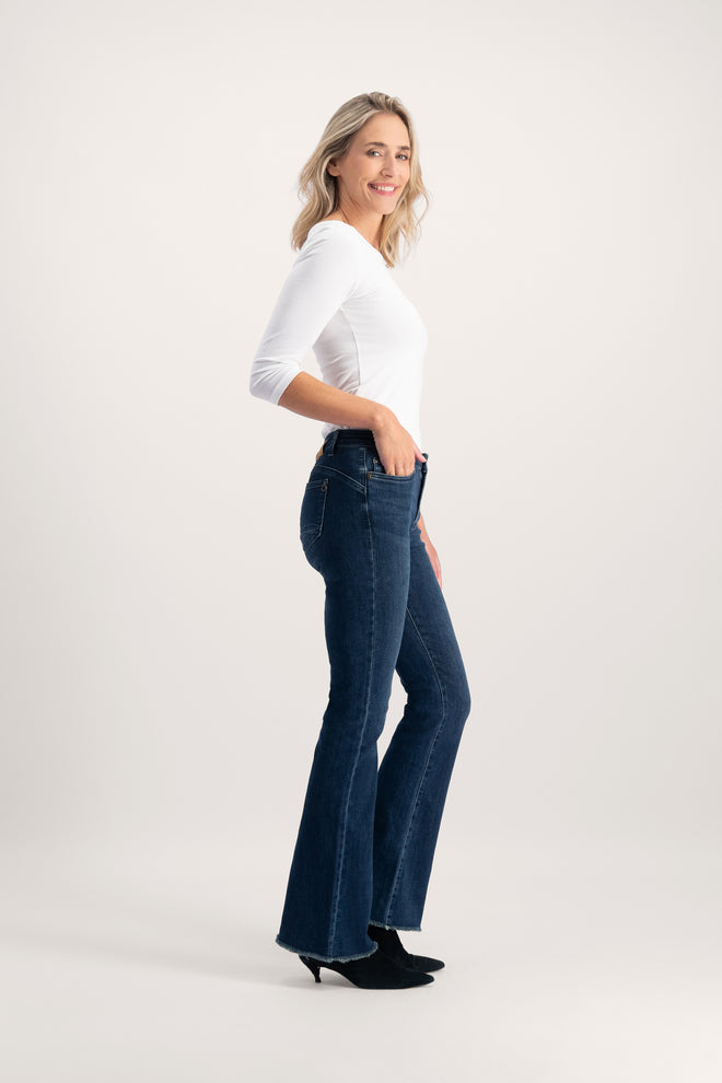 Florèz Flared | Dark Blue