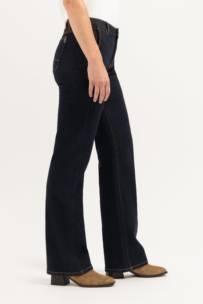 Rowie Straight | Rinse Denim