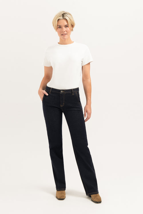 Rowie Straight | Rinse Denim