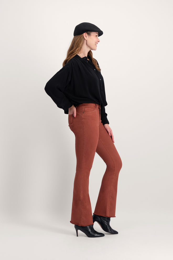 Florèz Flared | mid brown