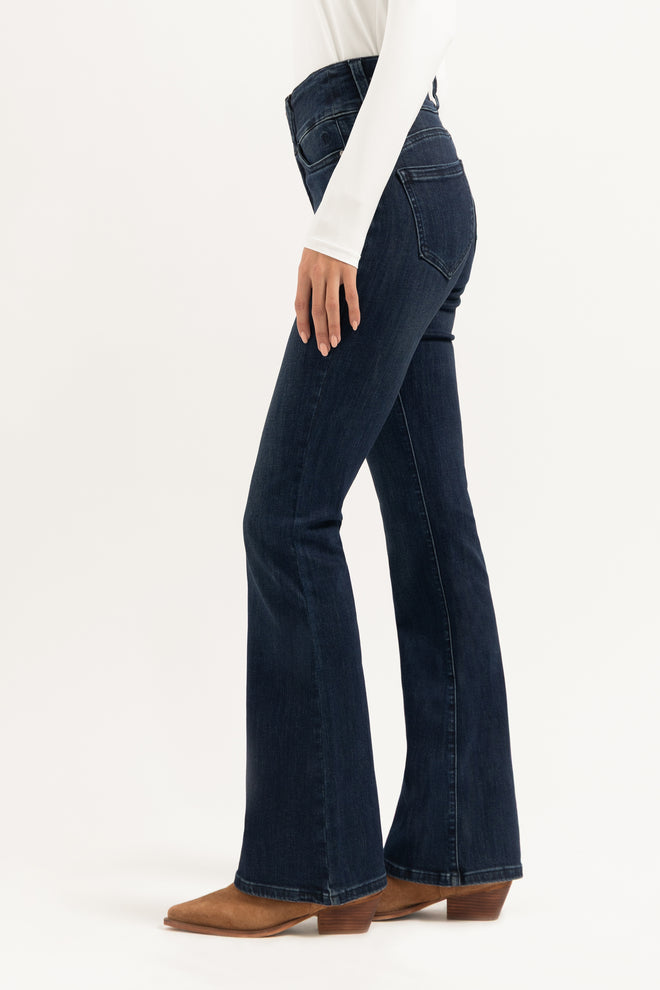 Bodine Flared | Dark Blue
