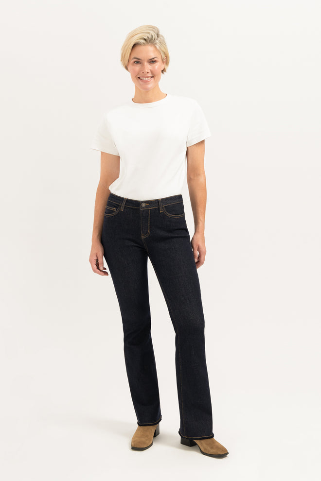 Florèz Flared | Rinse Denim