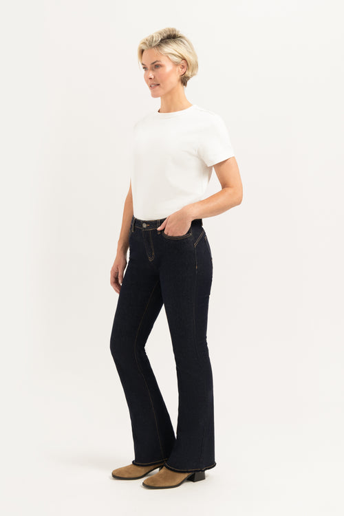 Florèz Flared | Rinse Denim