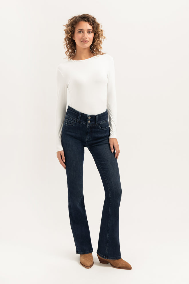 Bodine Flared | Dark Blue