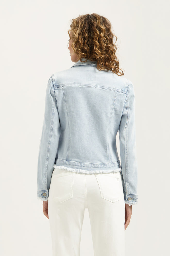 Florèz Jacket | Bleached Denim
