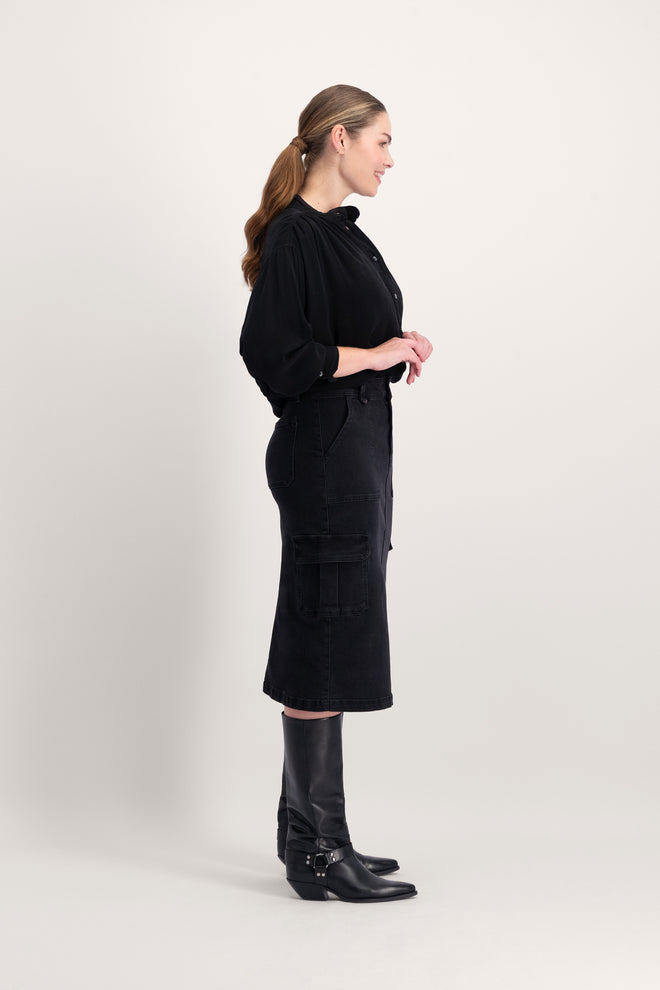 Freddy Cargo Skirt | Black