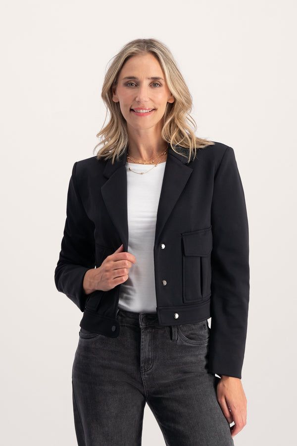 Gigi Jacket in Black van Florèz
