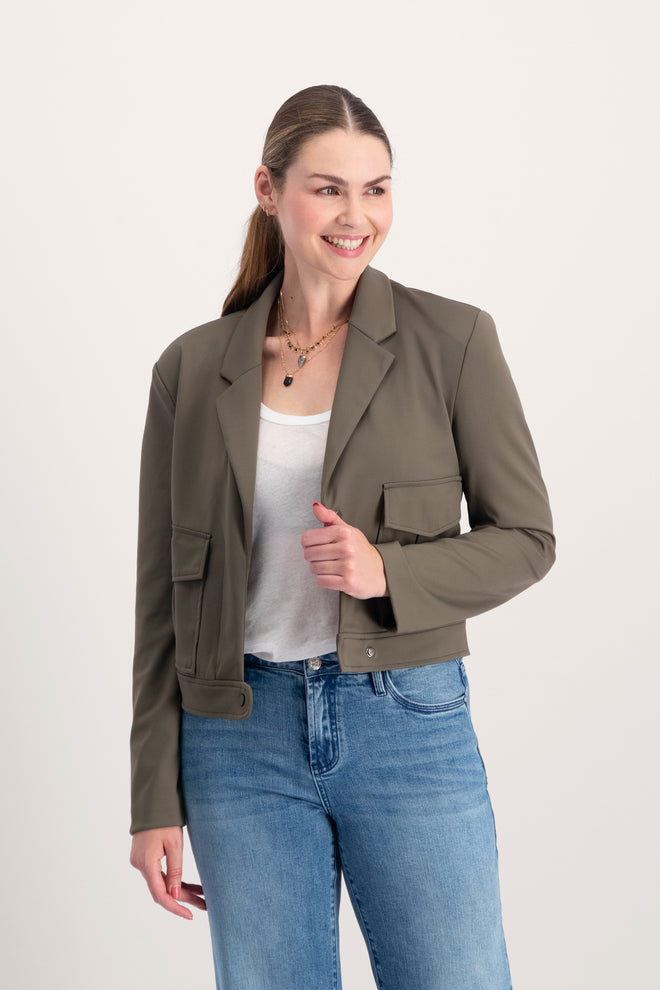 Gigi Jacket | Olive Green
