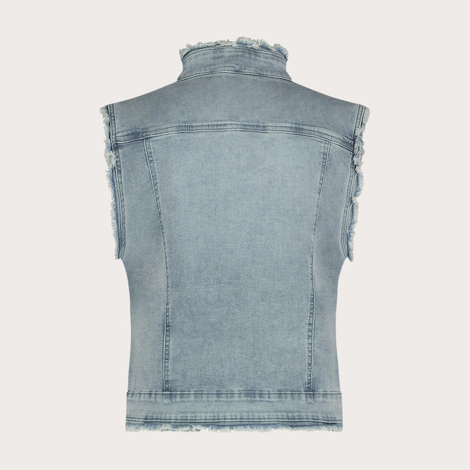 Ginny Gilet | Light Blue