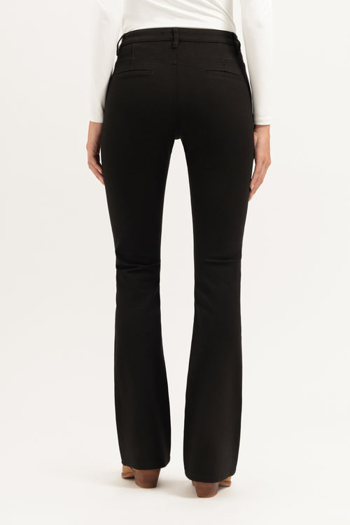 Hally Flared Punto | Black
