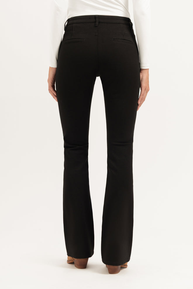 Hally Flared Punto | Black