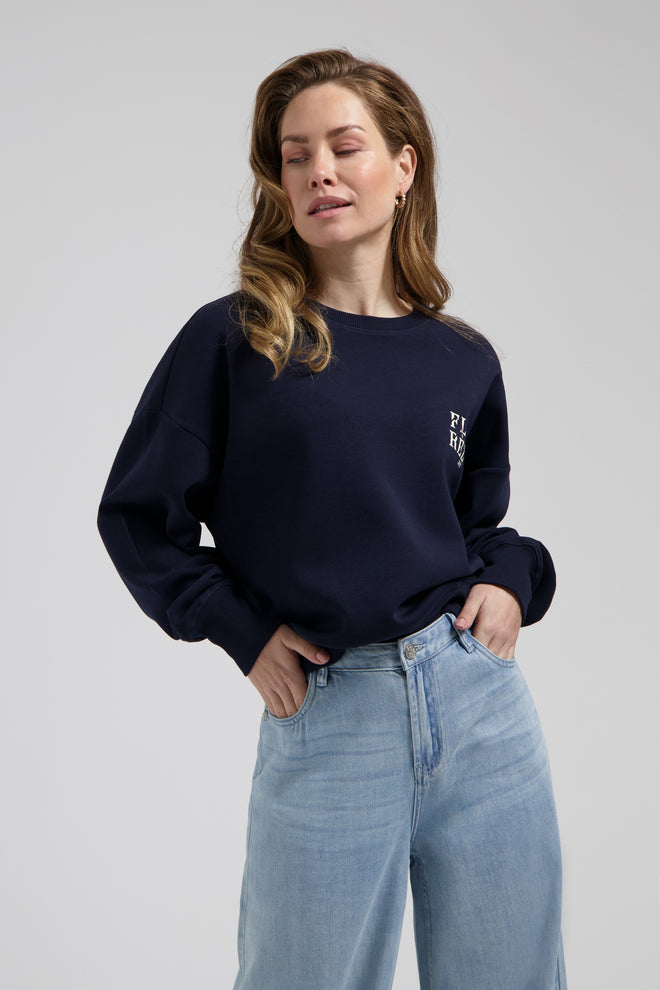 Ivy Sweater | Navy Blue