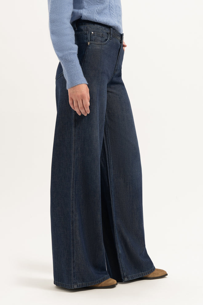 Liv Wide leg | Indigo Blue