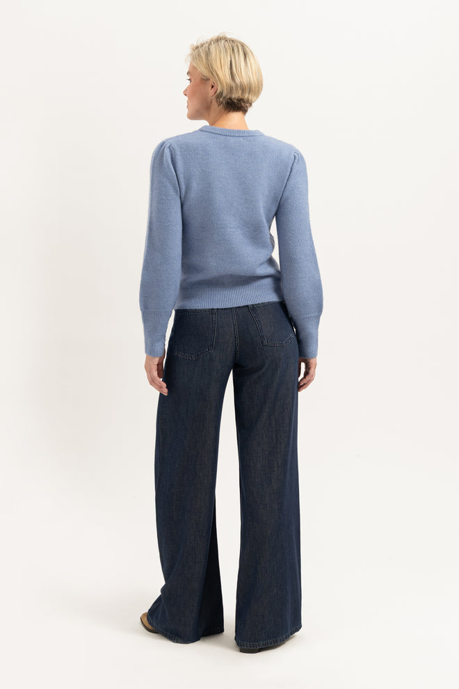 Liv Wide leg | Indigo Blue