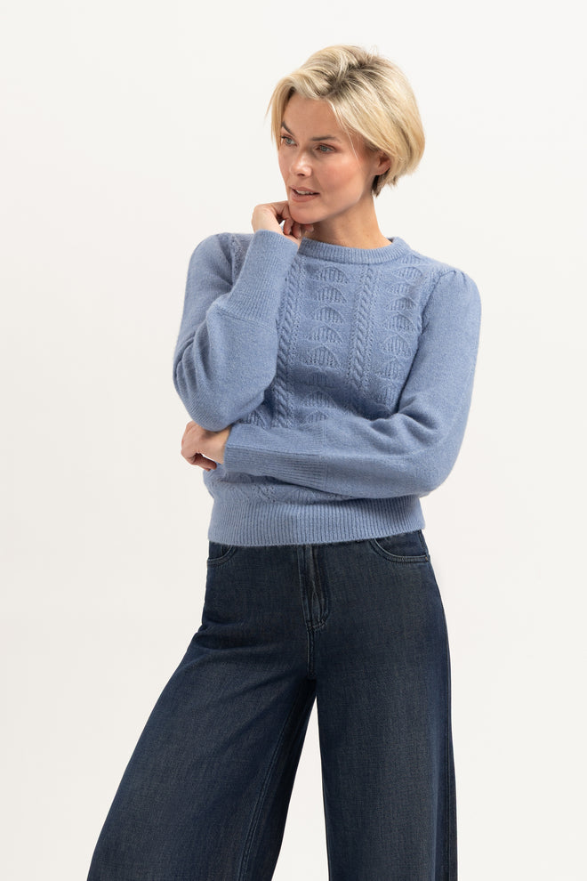 Cody Sweater | Smart Blue