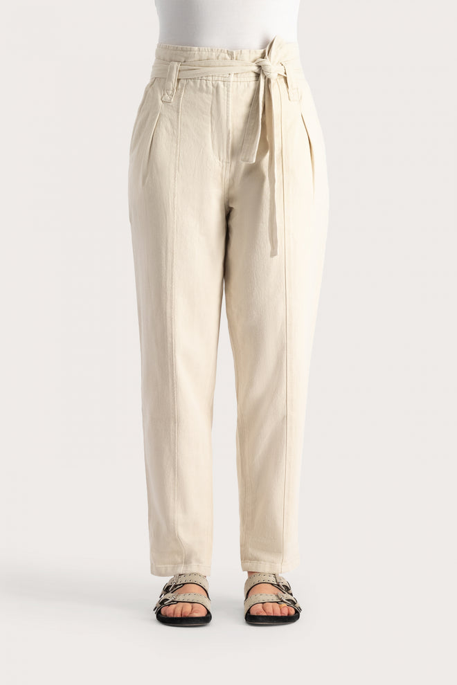 Liv Trouser | Ivory Cream