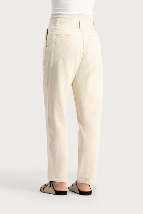 Liv Trouser | Ivory Cream