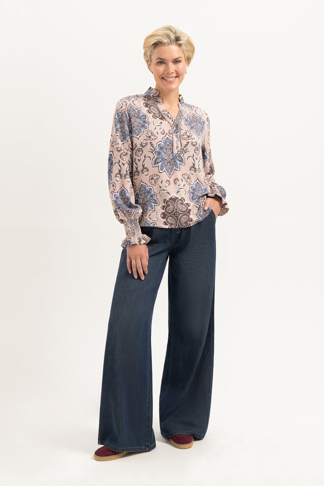 Mari Blouse | Old Rose