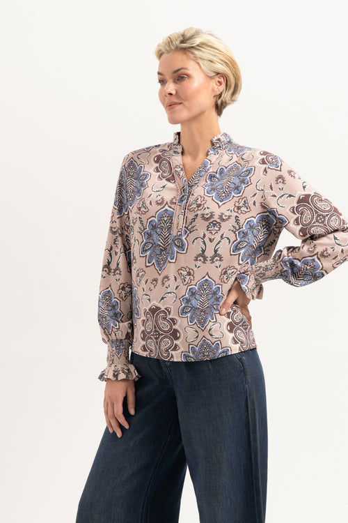 Mari Blouse | Old Rose
