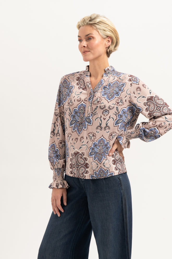 Mari Blouse | Old Rose