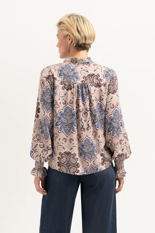 Mari Blouse | Old Rose