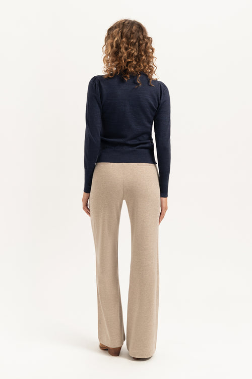 May turtleneck | Navy Blue