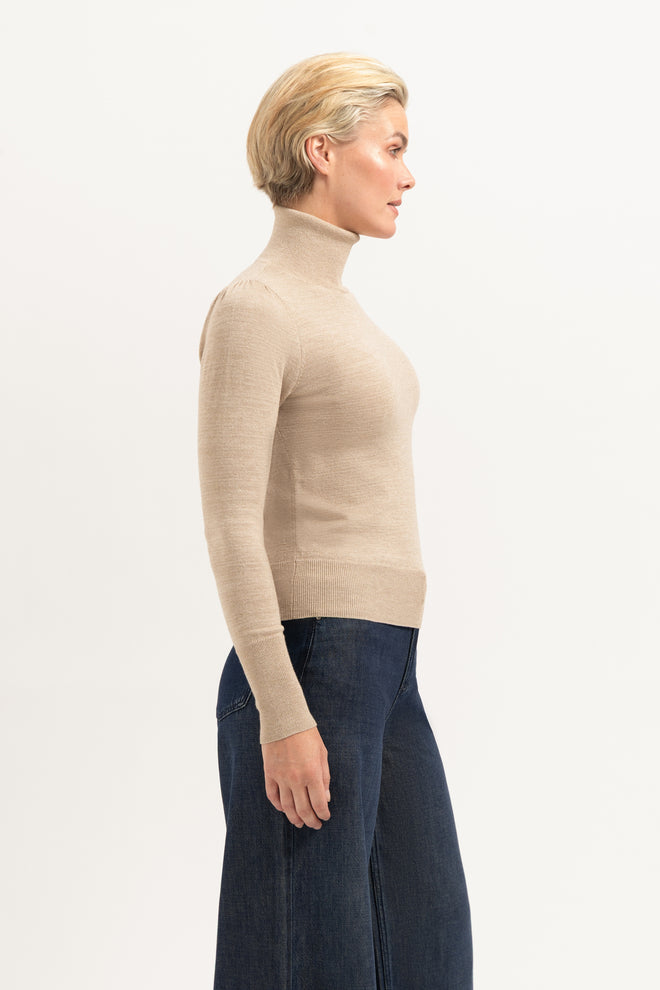 May turtleneck | Naturel
