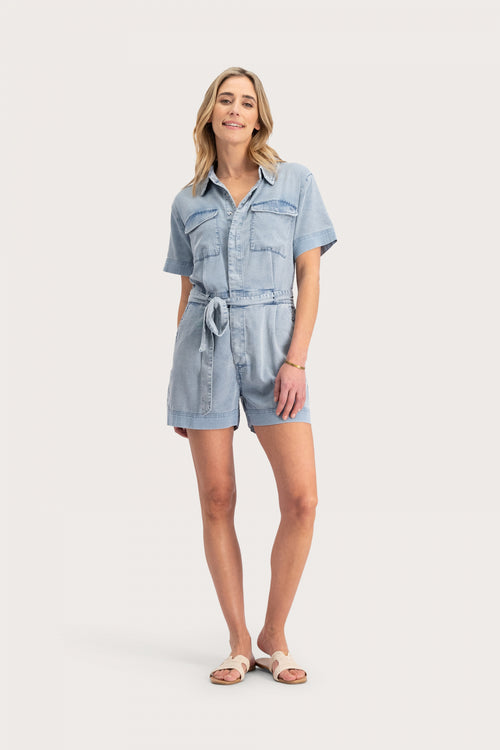 Noortje Jumpsuit | Soft Blue