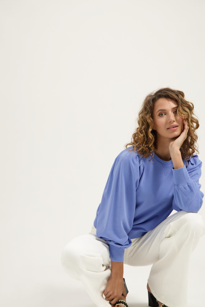 Olly Sweater | Capri Blue